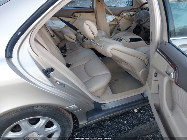 2001 MERCEDES-BENZ S 500 WDBNG75J31A150805 Photo 7