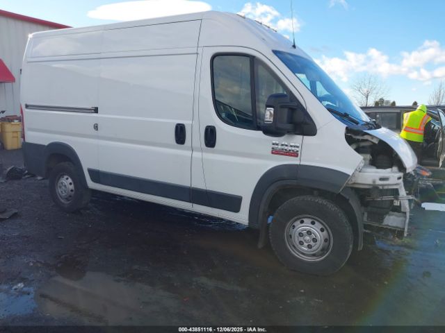 2018 RAM PROMASTER 2500 3C6TRVCG5JE136245