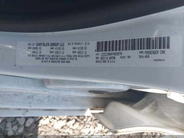 2015 CHRYSLER 200 1C3CCCAB4FN503570 Photo 8