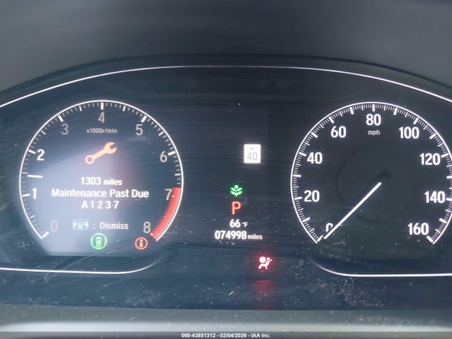 1HGCV2F99KA034579 Honda Accord Touring 2.0t