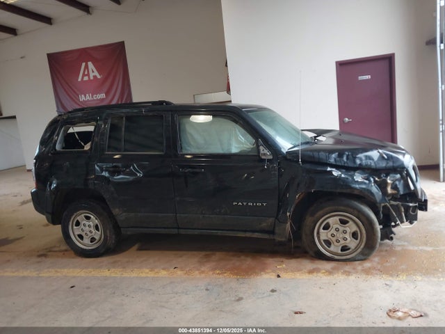 2014 Jeep Patriot Sport მანქანა იყიდება აუქციონზე, vin: 1C4NJPBA7ED642295, აუქციონის ნომერი: 43851394