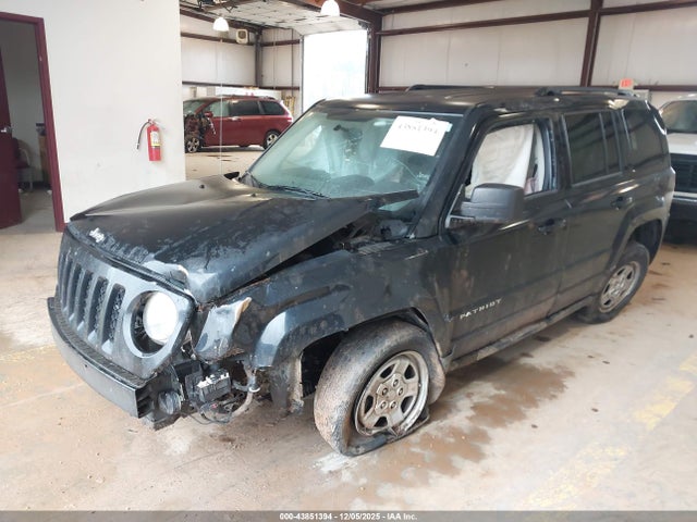 2014 Jeep Patriot Sport მანქანა იყიდება აუქციონზე, vin: 1C4NJPBA7ED642295, აუქციონის ნომერი: 43851394