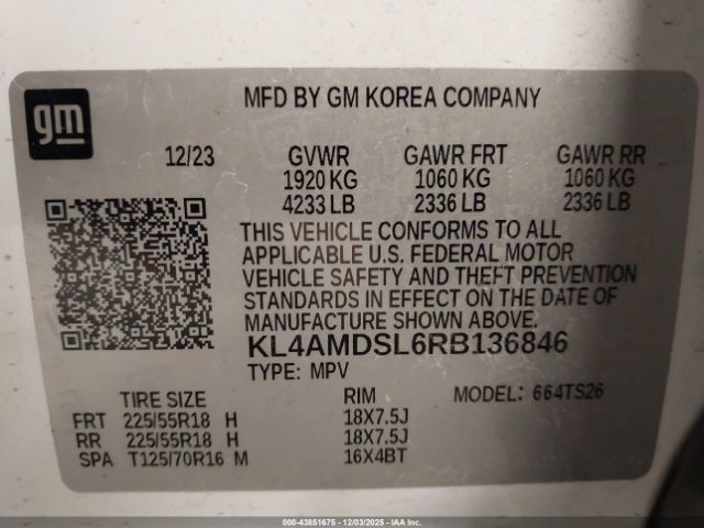 2024 BUICK ENCORE GX KL4AMDSL6RB136846 Photo 8