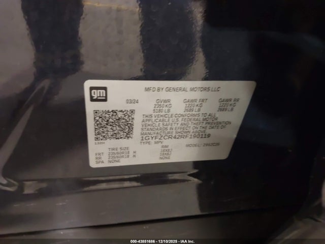2024 CADILLAC XT4 1GYFZCR42RF190119 Photo 8