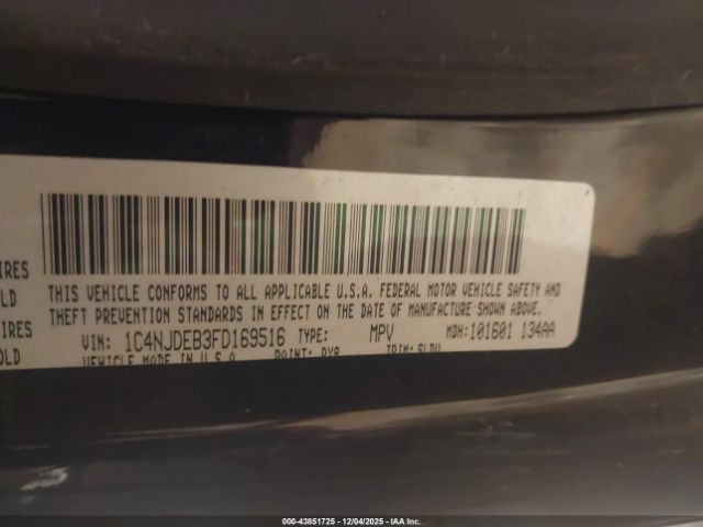 2015 JEEP COMPASS 1C4NJDEB3FD169516 Photo 8