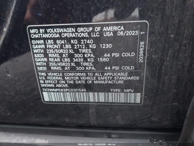 2023 VOLKSWAGEN ID.4 1V2WNPE83PC035545 Photo 8