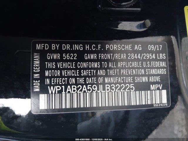 2018 PORSCHE MACAN WP1AB2A59JLB32225 Photo 8