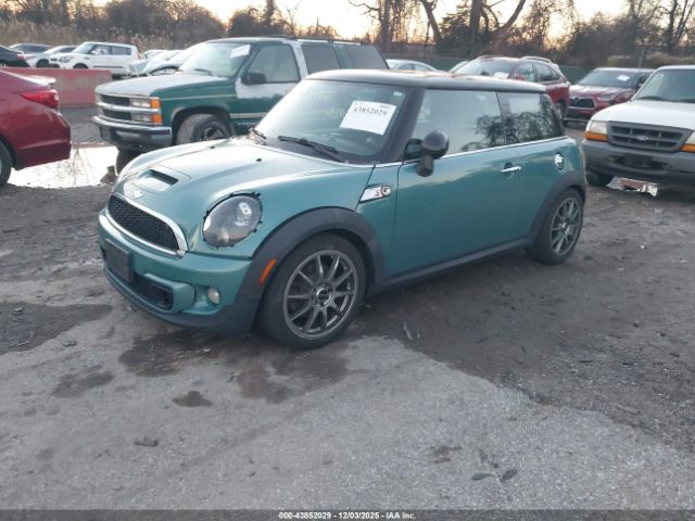 2012 MINI COOPER S WMWSV3C5XCT385392 Photo 1