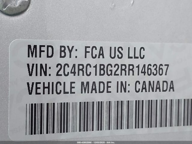 2024 CHRYSLER PACIFICA 2C4RC1BG2RR146367 Photo 8