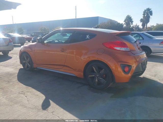 Hyundai Veloster Turbo W/black 2014 KMHTC6AE1EU193000 Image 3