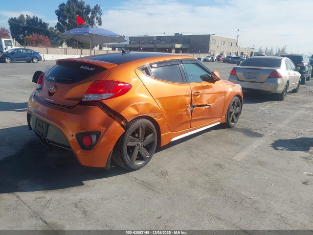 Hyundai Veloster Turbo W/black 2014 KMHTC6AE1EU193000 Image 4