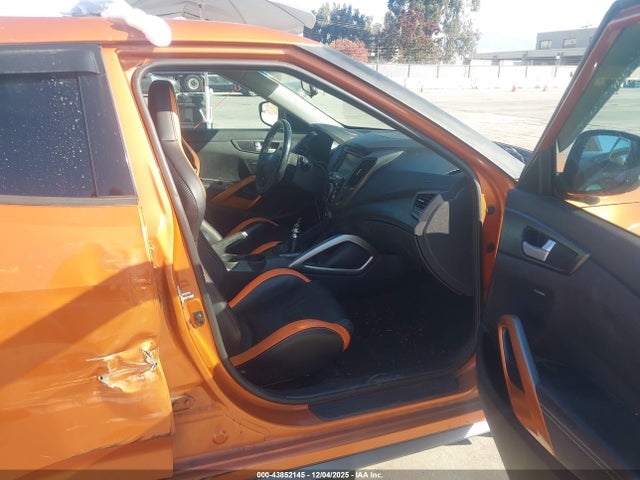 Hyundai Veloster Turbo W/black 2014 KMHTC6AE1EU193000 Image 5