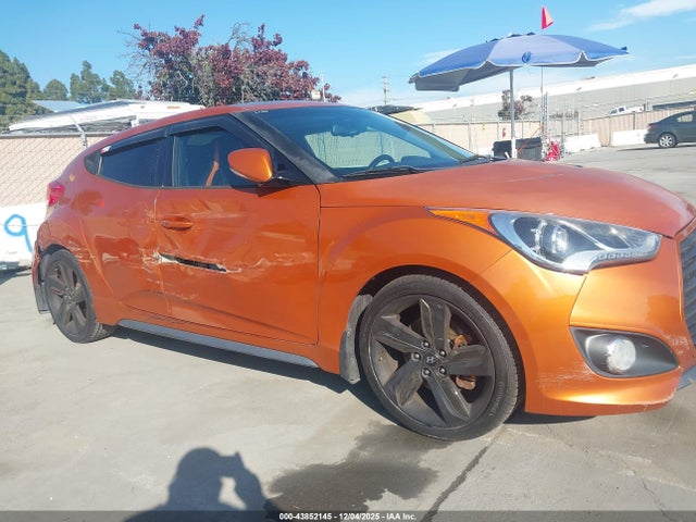 Hyundai Veloster Turbo W/black 2014 KMHTC6AE1EU193000 Image 6