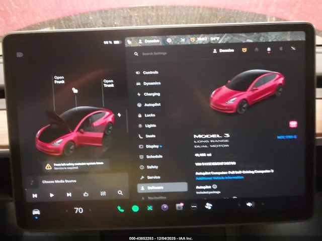 2022 TESLA MODEL 3 5YJ3E1EB5NF318798 Photo 6