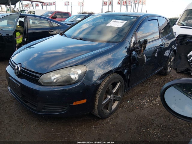2010 Volkswagen Golf 2-door მანქანა იყიდება აუქციონზე, vin: WVWBB7AJ3AW277887, აუქციონის ნომერი: 43852309