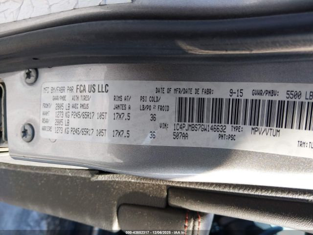 2016 JEEP CHEROKEE 1C4PJMBS7GW146632 Photo 8