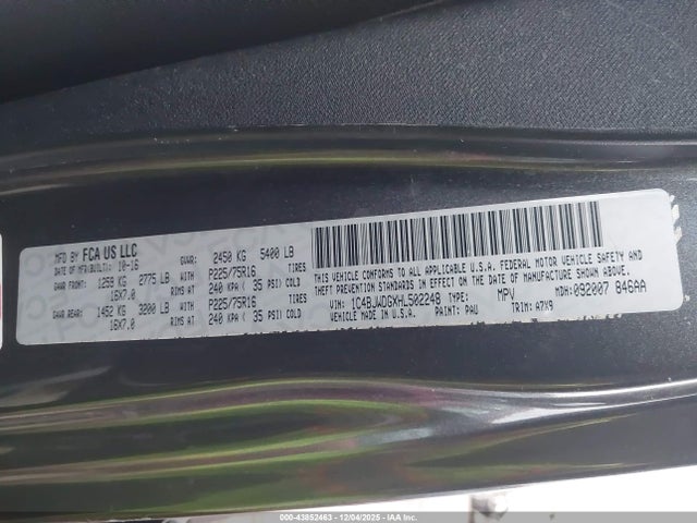 1C4BJWDGXHL502248 Jeep Wrangler Unlimited Sport 4x4