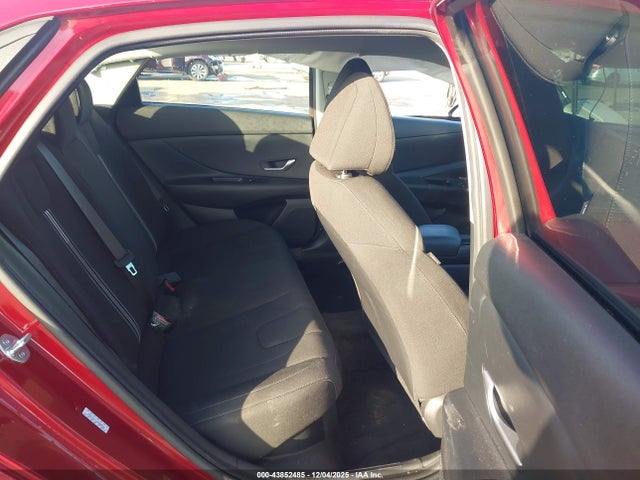KMHLM4AJXPU088599 Hyundai Elantra Hybrid Blue