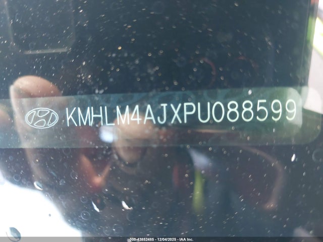 KMHLM4AJXPU088599 Hyundai Elantra Hybrid Blue