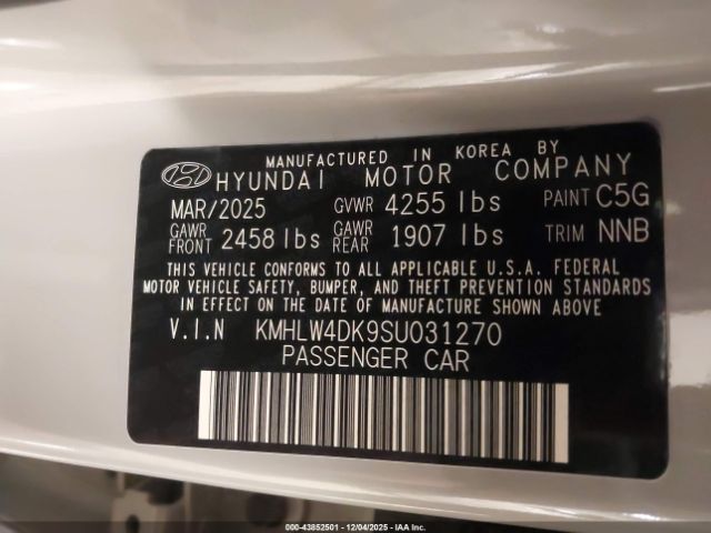 2025 HYUNDAI ELANTRA N KMHLW4DK9SU031270 Photo 8