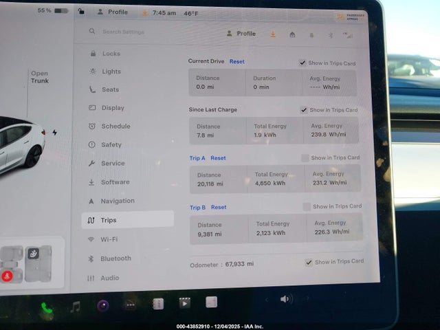 2021 TESLA MODEL 3 5YJ3E1EA7MF928708 Photo 6