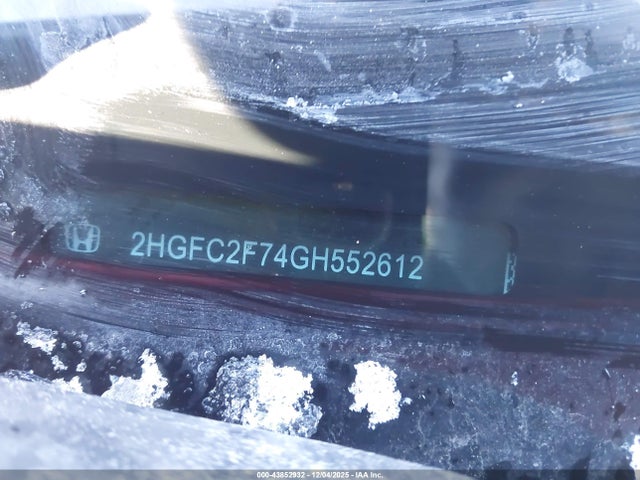 Aukcja sprzedaży 2016 Honda Civic Ex, vin: 2HGFC2F74GH552612, numer aukcji: 43852932