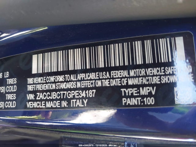 Jeep Renegade Trailhawk 2016 ZACCJBCT7GPE34187 Image 9