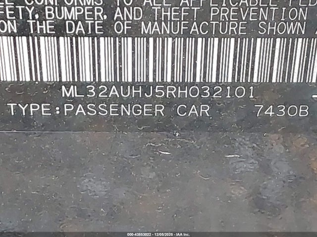 2024 MITSUBISHI MIRAGE ML32AUHJ5RH032101 Photo 8