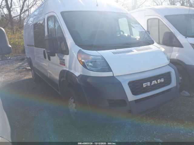2019 RAM PROMASTER 3500 3C6URVJG6KE531463