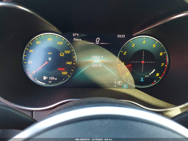 43853276 :رقم المزاد ، W1KWF8EB5MR653190 vin ، 2021 Mercedes-benz C 300 4matic مزاد بيع