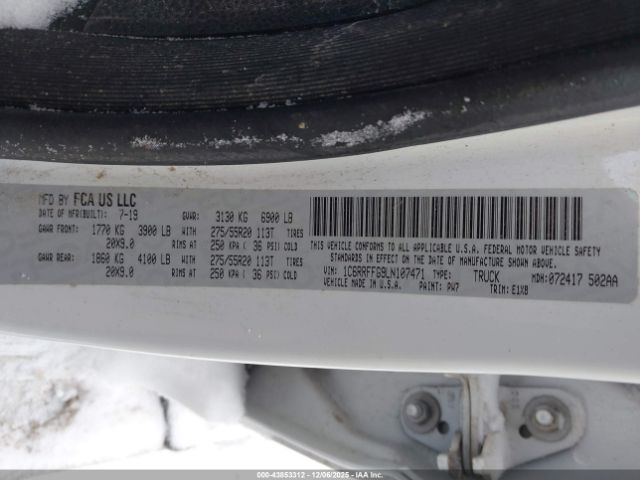 2020 RAM 1500 1C6RRFFG9LN107471 Photo 8