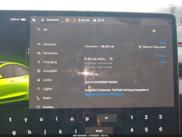 2024 TESLA MODEL 3 5YJ3E1EB6RF792183 Photo 6