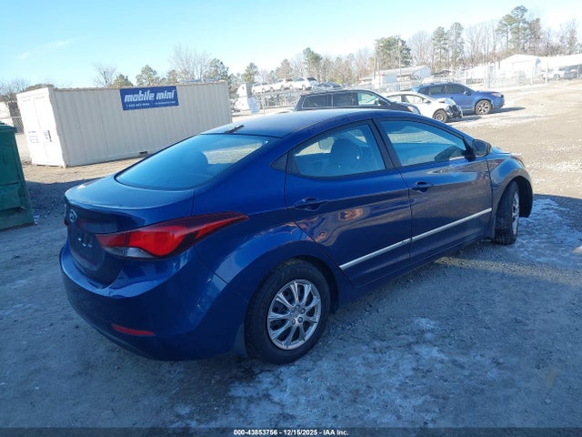 5NPDH4AEXGH789136 Hyundai ELANTRA SE