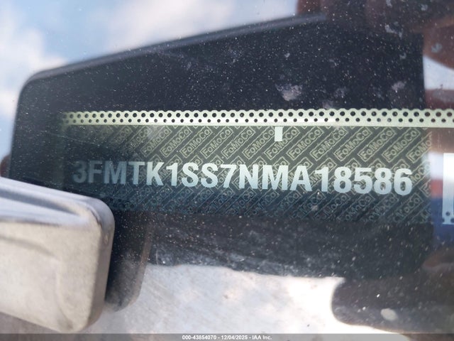 3FMTK1SS7NMA18586 Ford Mustang Mach-e Select