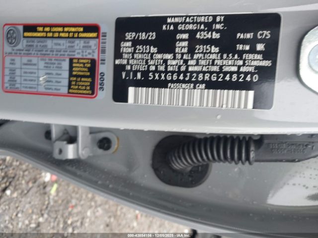 2024 KIA K5 5XXG64J28RG248240 Photo 8