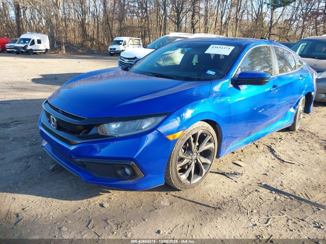 43854374 :رقم المزاد ، 19XFC2F85KE050266 vin ، 2019 Honda Civic Sport مزاد بيع