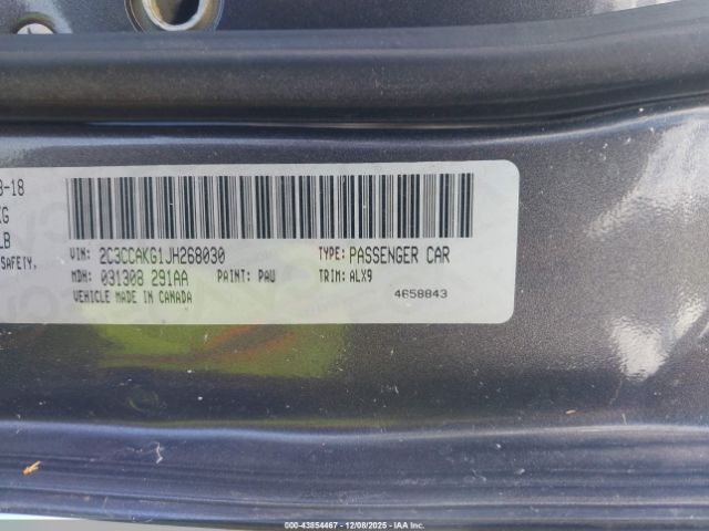 2018 CHRYSLER 300 2C3CCAKG1JH268030 Photo 8