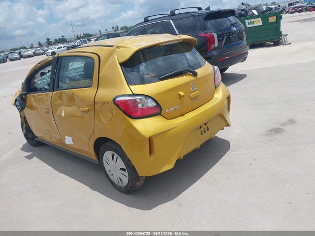 Продаж на аукціоні авто 2024 Mitsubishi Mirage Es/le, vin: ML32AUHJ5RH029571, номер лоту: 43854728