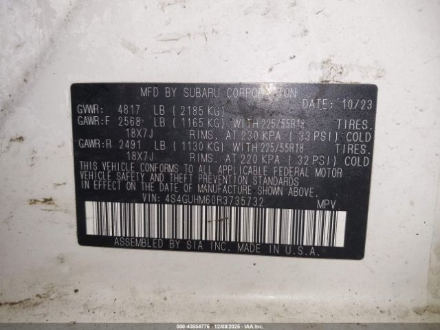 2024 SUBARU CROSSTREK 4S4GUHM60R3735732 Photo 8