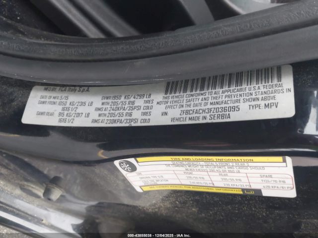 2015 FIAT 500L ZFBCFACH3FZ036095 Photo 8