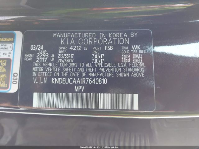 2024 KIA SELTOS KNDEUCAA1R7640810 Photo 8
