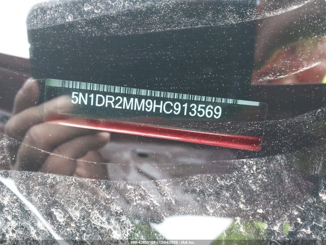 5N1DR2MM9HC913569 Nissan Pathfinder Sl
