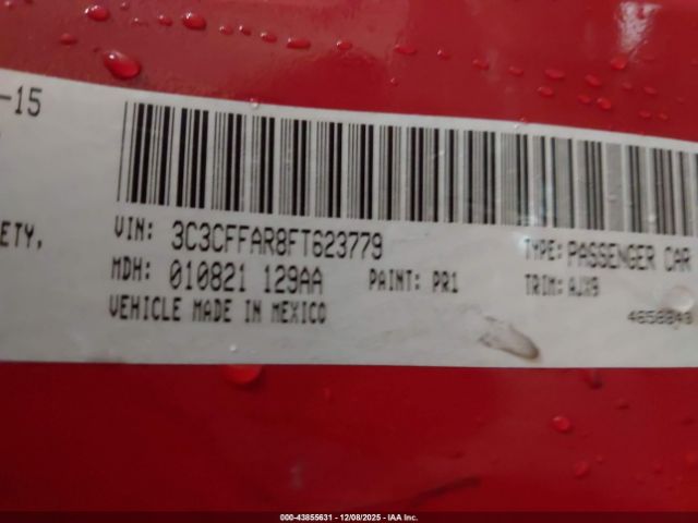 2015 FIAT 500 3C3CFFAR8FT623779 Photo 8