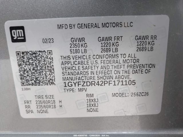 2023 CADILLAC XT4 1GYFZDR42PF171105 Photo 8