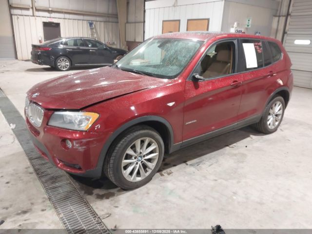 2014 BMW X3 5UXWX9C51E0D33186 Photo 1