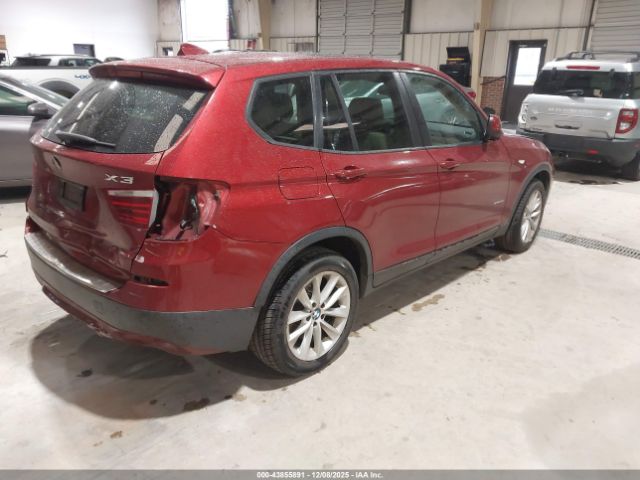 2014 BMW X3 5UXWX9C51E0D33186 Photo 3