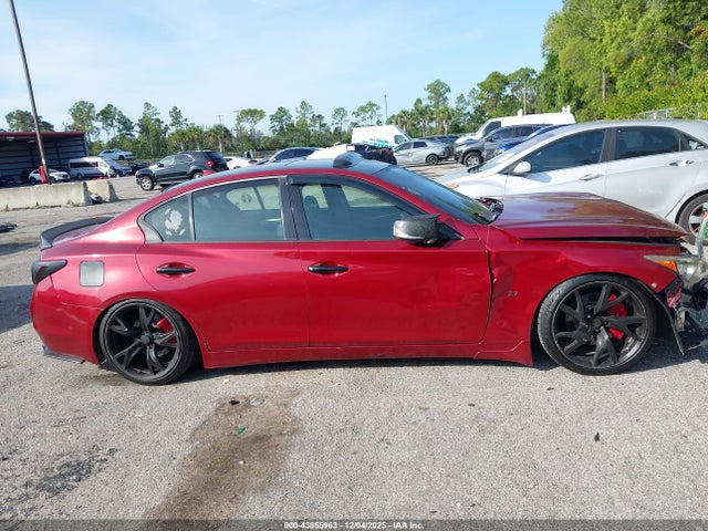 43855963 :رقم المزاد ، JN1BV7AP5FM339324 vin ، 2015 Infiniti Q50 Premium/sport مزاد بيع