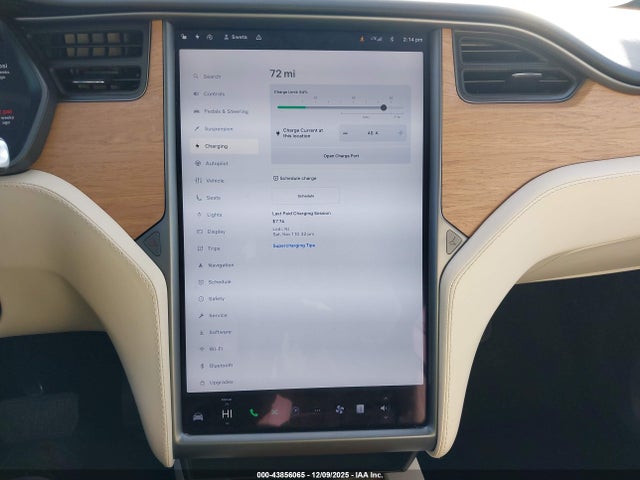 Aukcja sprzedaży 2021 Tesla Model X Long Range Dual Motor All-wheel Drive/long Range Plus Dual Motor All-wheel Drive, vin: 5YJXCBE2XMF310384, numer aukcji: 43856065