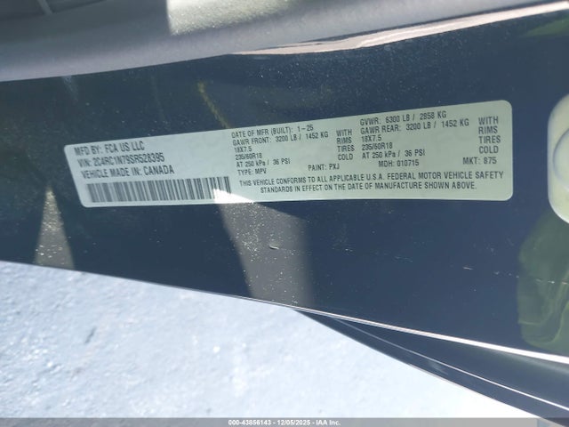 2025 CHRYSLER PACIFICA HYBRID 2C4RC1N79SR528395 Photo 8