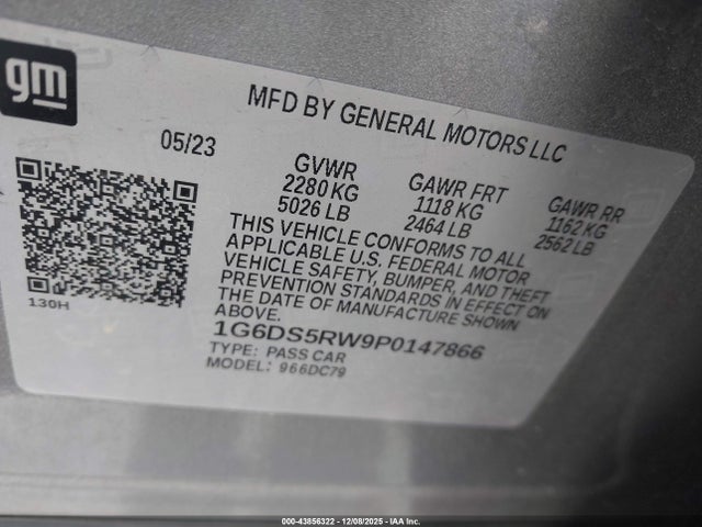 2023 CADILLAC CT5 1G6DS5RW9P0147866 Photo 8